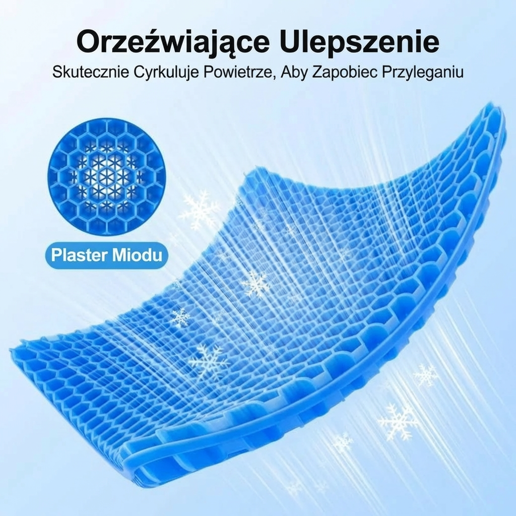 FrostySeat - Chłodząca poduszka żelowa