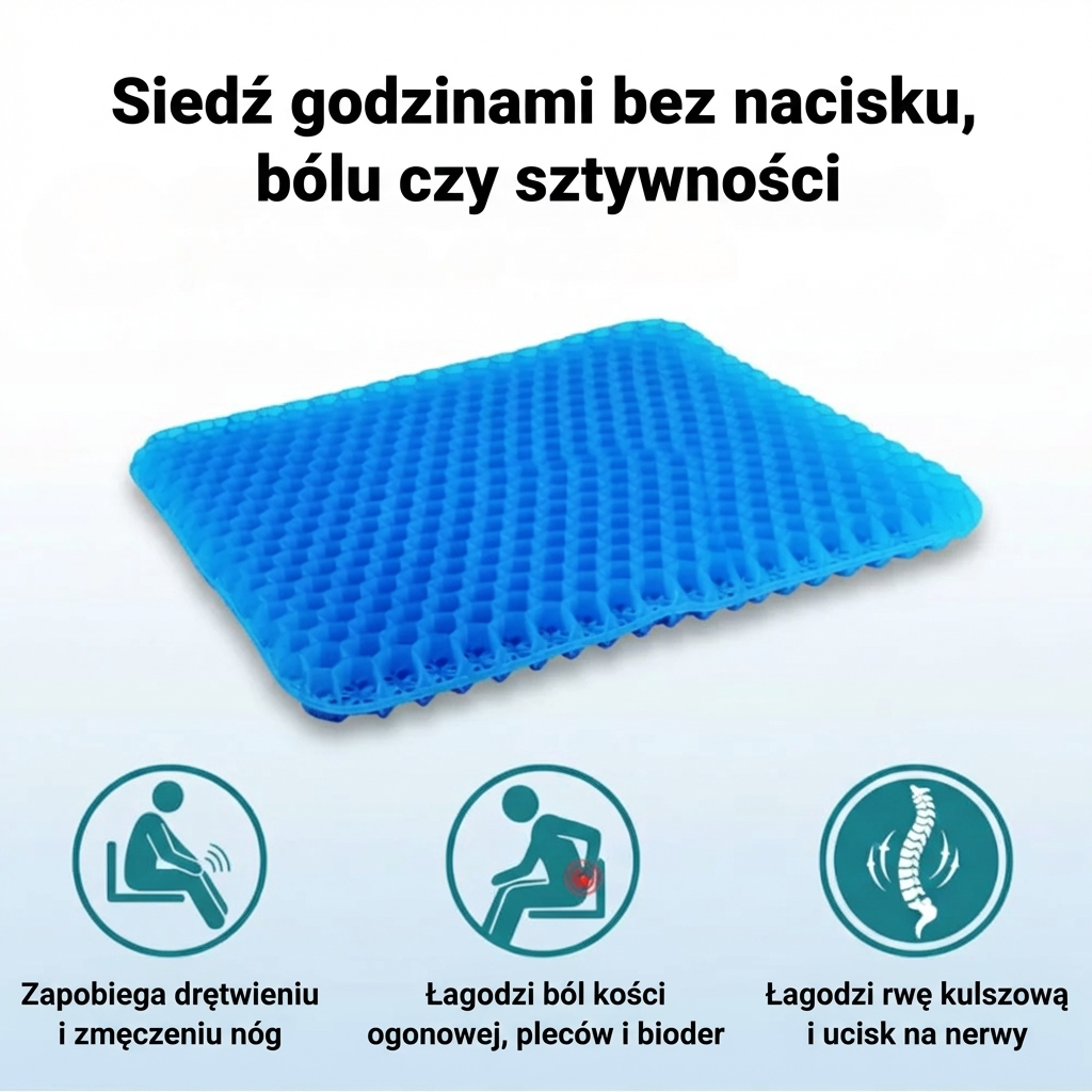 FrostySeat - Chłodząca poduszka żelowa