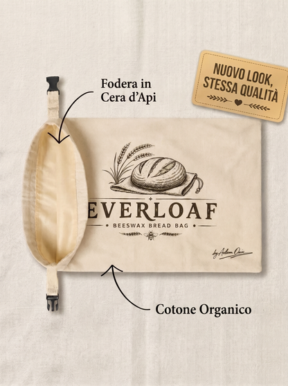 Sacchetti in cotone cerato per il pane