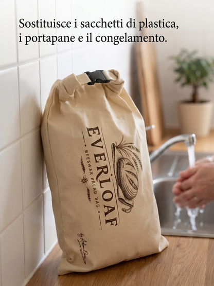 Sacchetti in cotone cerato per il pane
