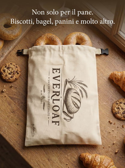 Sacchetti in cotone cerato per il pane